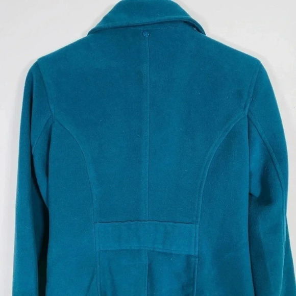 TULLE | TEAL BUTTON  COAT - Picture 9 of 11